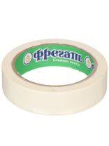 Лента малярная 25 мм, основа бумажная, 25 м, Фрегат, крепированная, КР03