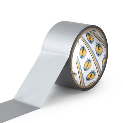 Клейкая лента 48 мм, основа ПВХ, 10 м, Aviora, для экстренного ремонта труб, 302-193