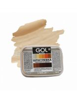 Шпатлевка Мастер, GOL wood, акриловая, по дереву, универсальная, для внутренних и наружных работ, лиственница, 0.15 кг