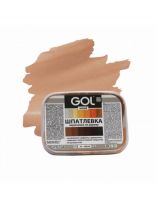 Шпатлевка Мастер, GOL wood, акриловая, по дереву, универсальная, для внутренних и наружных работ, красное дерево, 0.15 кг