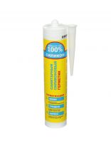Герметик силиконовый, санитарный, Ремонт На 100%, S H1620, 260 мл, белый