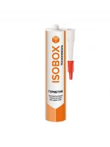 Герметик силиконовый, санитарный, Технониколь, ISOBOX, 069574/100525, 260 мл, бесцветный