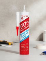 Герметик силиконовый, санитарный, Realist, Pro, 4650017915901, 280 мл, белый