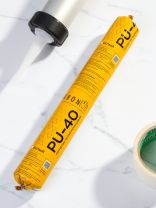 Герметик полиуретановый, Kronbuild, PSW78, 600 мл, PU-40, белый