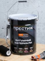Мастика Престиж, битумно-резиновая, кровельная, 17 кг