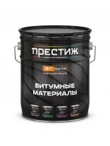 Мастика Престиж, битумно-резиновая, кровельная, 8 кг