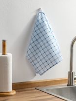 Полотенце кухонное 35х50 см, 100% хлопок, Silvano, Клетка, Узбекистан