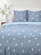 Постельное белье 2-спальное, простыня 200х216 см, 2 наволочки 70х70 см, пододеяльник 175х215 см, Майская ночь, бязь, 20265/1