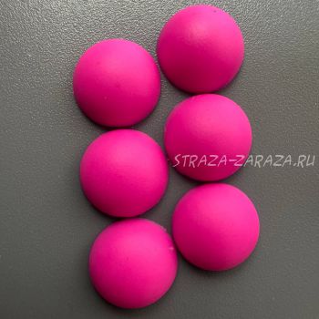 Матовые Пластиковые Полубусины Paparazzi 6 мм