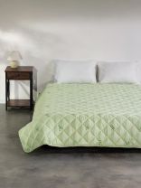 Одеяло 2-спальное, 172х205 см, Бамбук, 50% бамбук, 50% полиэстер, 180 г/м2, облегченное, чехол 100% полиэстер, кант, Майская ночь