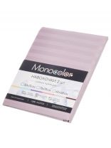Наволочка 2 шт, Monocolor, страйп-сатин, 100% хлопок, 70 х 70 см, сирень, 140 г/м2, 4308