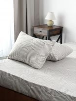 Наволочка 2 шт, Майская ночь, бязь, 100% хлопок, 50 х 70 см, 120 г/м2, 7649/8