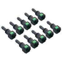 RK01329 * Штуцер быстросъемный (прямой) D=7.89мм, L=55мм, 10 шт, под топливный шланг