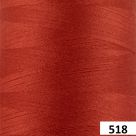 фото Нитки GAMMA бытовые швейные 40/2 365 м. 518 терракотово-красный