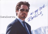 Автограф: Роберт Дауни мл. Железный человек