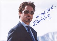 Автограф: Роберт Дауни мл. Железный человек