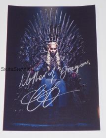 Автограф: Эмилия Кларк. Игра престолов / Game of Thrones