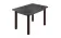 Стол ЛДСП (ш1000*г700*в750мм) Цемент темный,опоры черные