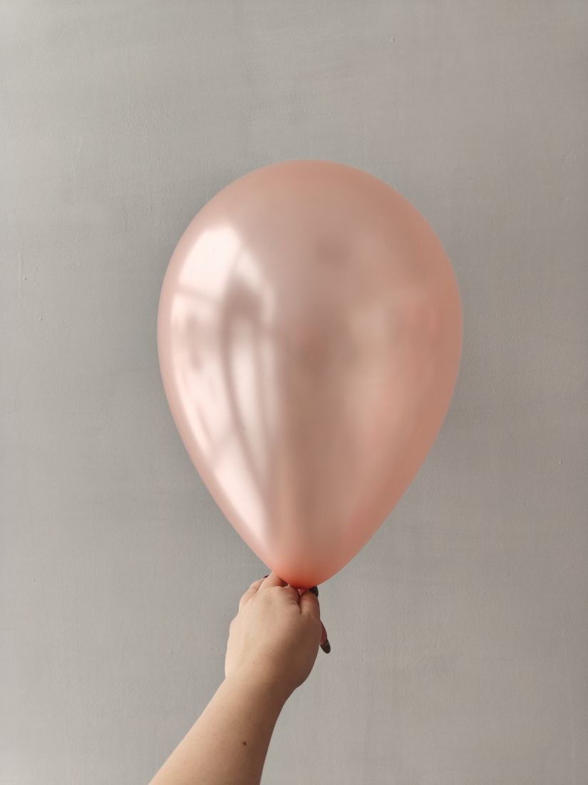 Металлик розовое золото