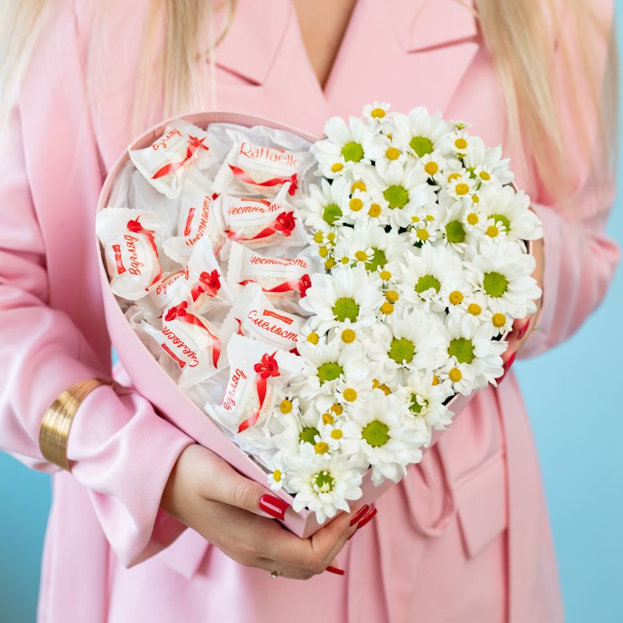 Сердце М с рафаэлло