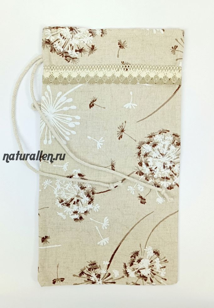 Мешочки для хранения трав "С кружевом" (34*22см) Рисунок 3