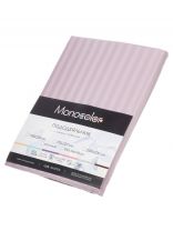 Пододеяльник 1.5-спальный, 145 х 220 см, 100% хлопок, страйп-сатин, сирень, Monocolor, рис.4308