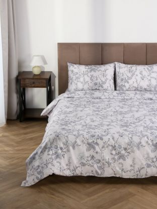 Пододеяльник 2-спальный, 175 х 215 см, 100% хлопок, бязь, Майская ночь, 20225/1