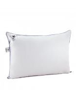 Подушка 50 х 70 см, перо + пух птичий, Ника, чехол 100% хлопок, кант, упругая, Belashoff, ПН1-2