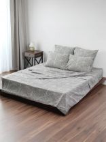 Простыня 1.5-спальная, 150 х 214 см, 100% хлопок, бязь, 120 г/м2, Майская ночь, 70806/1