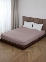 Простыня 1.5-спальная, 140 х 200 х 25 см, 100% хлопок, перкаль, на резинке, Silvano, Камео