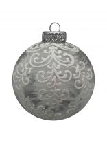 Елочный шар Воздушный, 8 см, в подарочной упаковке, КУ-80-224248