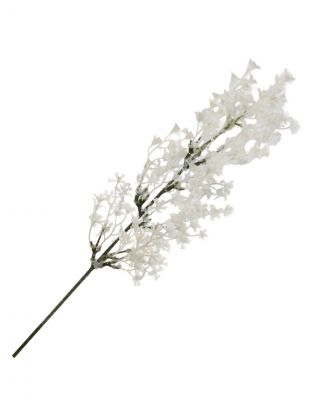 Ветка декоративная 50 см, искусственная заснеженная, Y4-9504