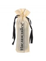 Мешочек для бутылки полипропилен, 34х15х10 см, в ассортименте, из нетканого материала для упаковки, 90581