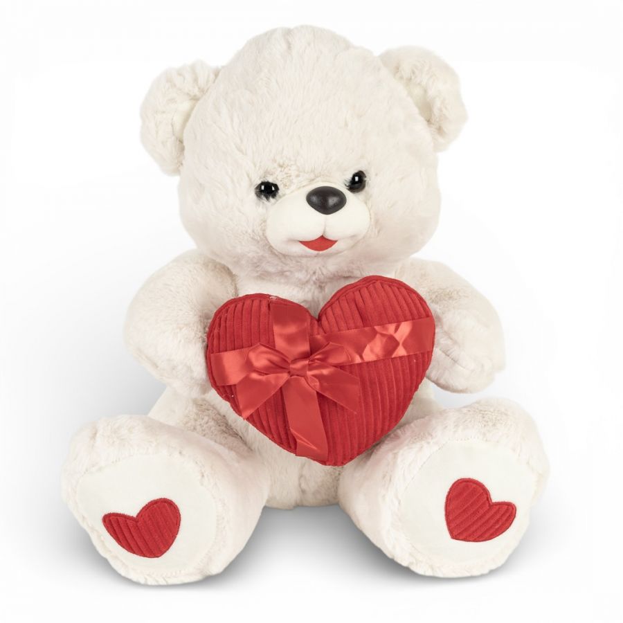 Медведь с сердцем 32 см