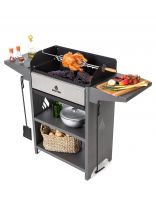 Мангал-гриль 1332х600х394х1041 мм, 2 мм, полки, FOG2000, Gratar