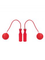 Скакалка беспроводная, d5мм, утяжелители d6.5см, 608Z, PP, PVC, EVA, в ассортименте, SilaPro, 190-023