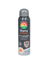 Репеллент от комаров, клещей, аэрозоль, для обработки одежды и снаряжения, Дэта, Extreme, 150 мл, 66704702