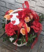 Корзина "Ты всегда в моем сердце"