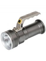Фонарь ручной, встроенный аккумулятор, зарядка от сети 220 В, зарядка от бортовой сети автомобиля, режим SOS