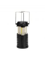 Фонарь кемпинговый, Rexant, пластик, черный, 2хАА, в комплект не входят, раздвижной, антимоскитный, 75-8006