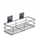 Полка металл, настенная, прямая, 30х10.8х13.1 см, на липучке, Potato, P2802-2