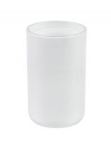 Стакан для зубных щеток, 6.6х10.9 см, пластик, белый, PP0287I-TB