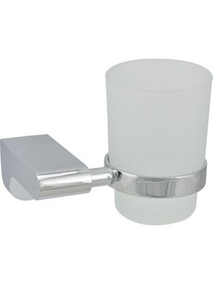 Подстаканник одинарный, стекло, хром, Solinne, Mirror B-82704, 2546.145