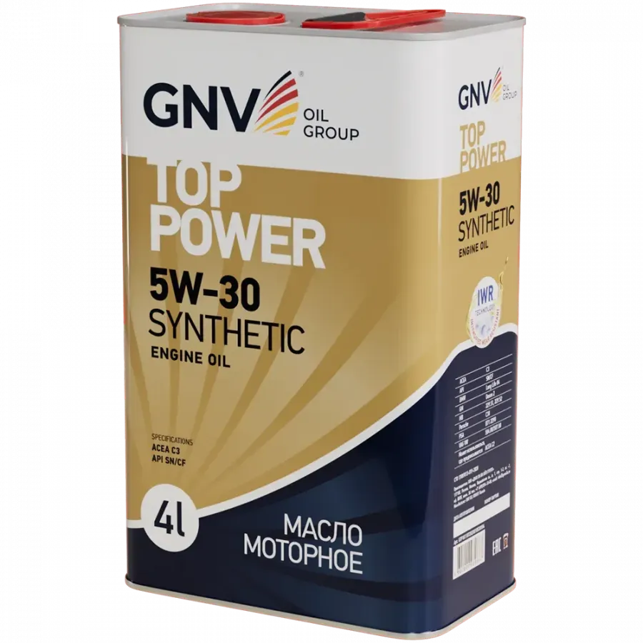 GNV Top Power 5W-30, 4л
