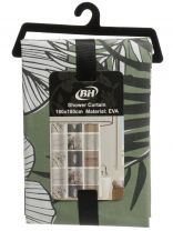 Штора для ванн 180х180 см, Peva, Элика-2, Y4-11171