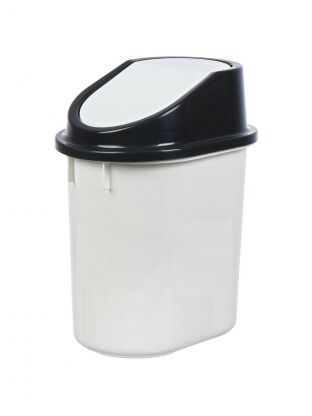 Контейнер для мусора пластик, 15 л, прямоугольный, 310-0125