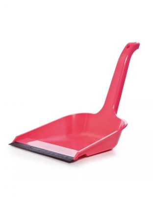 Совок для мусора, пластик, с резиновой кромкой, пластиковая ручка, в ассортименте, Полимербыт, С416, 4341600