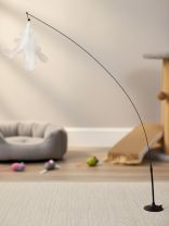 Игрушка для кошек, дразнилка, с присоской, интерактивная, Рыжий кот