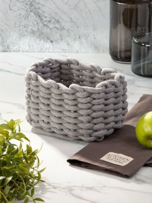 Корзина 21х14х13 см, прямоугольная, плетеная, Y4-8940