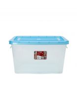 Ящик хозяйственный, 75 л, 68х47х35 см, с крышкой, в ассортименте, Darel, ЯФ0175